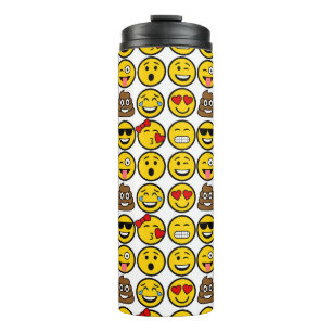 Bouteilles Isothermes Fun Emoji Motif Emotion Face