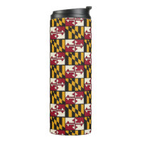 Fun Maryland State Drapeau Swag Thermique Drink Tu