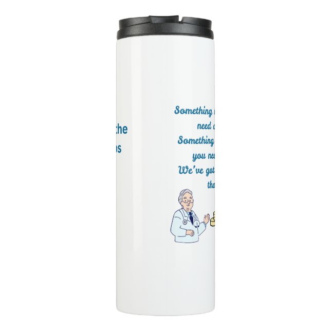 Bouteilles Isothermes Funny Pharmacist  (Dos)