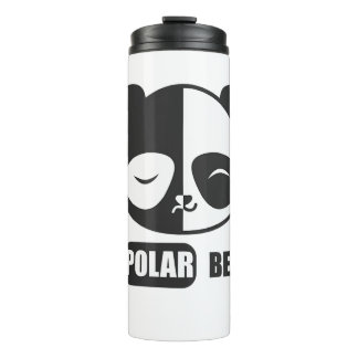 Bouteilles Isothermes Funny Polar Bear Painting