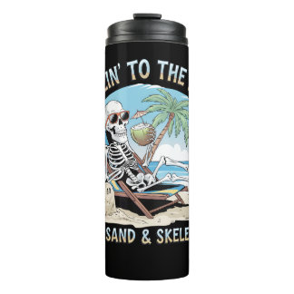 Bouteilles Isothermes Funny Skeleton Beach Vibes - Chillin’ to the Bone