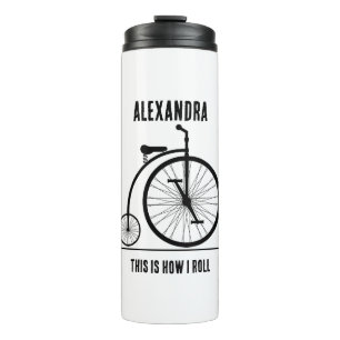 Bouteilles Isothermes Funny vélo Retro personnalisé pour cycliste