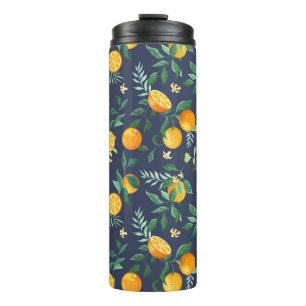 Bouteilles Isothermes Fusion d'agrumes : Oranges à l'air tropical