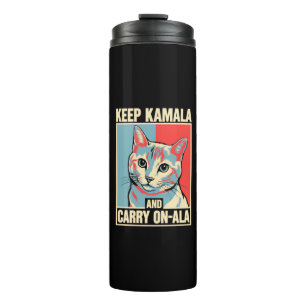 Bouteilles Isothermes Garder Kamala et continuer-A-La LA Kamala Harris