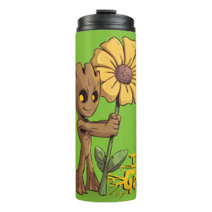 Bouteilles Isothermes Gardiens de la Galaxie   Groot bébé et marguerite