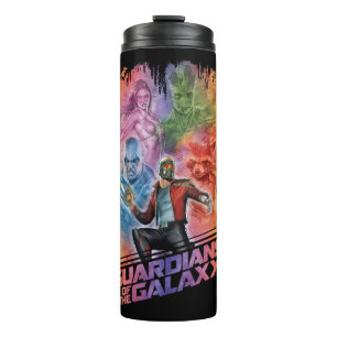 Bouteilles Isothermes Gardiens de la Galaxie Technicolor Crew
