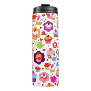 Bouteilles Isothermes Gâteau de tasse et pot mignons de thé