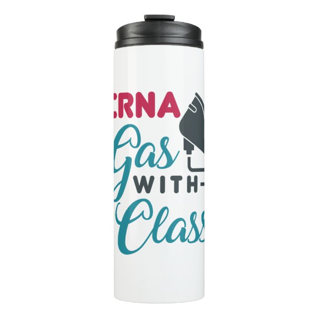 Bouteilles Isothermes Gaz CRNA avec appréciations amusantes de classe (Devant)
