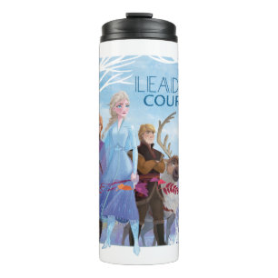 Bouteilles Isothermes Gelée 2 : Anna, Elsa et ses amis  Courage