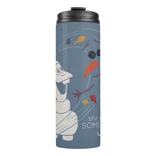 Bouteilles Isothermes Gelée 2 : Olaf Et Le Vent (Devant)
