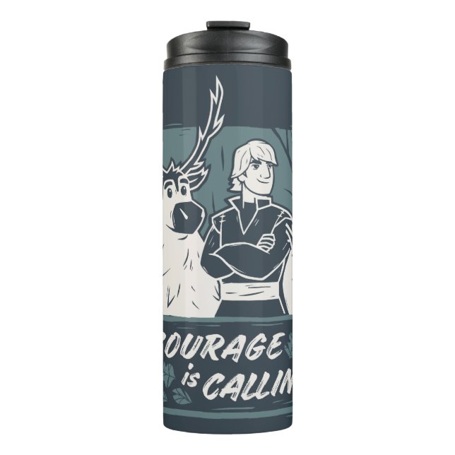 Bouteilles Isothermes Gelée 2 : Sven, Kristoff et Olaf| Courage (Devant)