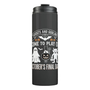 Bouteilles Isothermes Ghosts and Goblins Halloween octobre dernier jour_