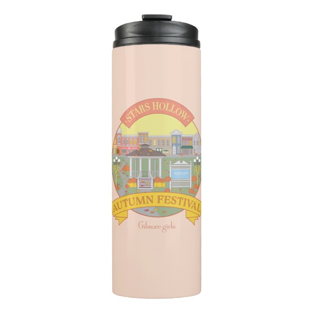 Bouteilles Isothermes Gilmore Girls | Stars Hollow Festival d'automne (Devant)