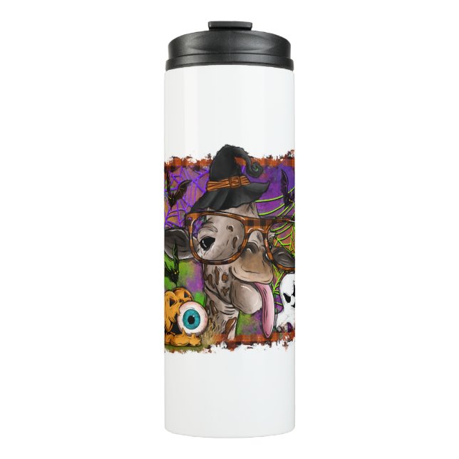 Bouteilles Isothermes Giraffe d'Halloween (Devant)