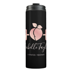 Bouteilles Isothermes Girly Blush Rose Gold Fitness Trainer voiture d'af