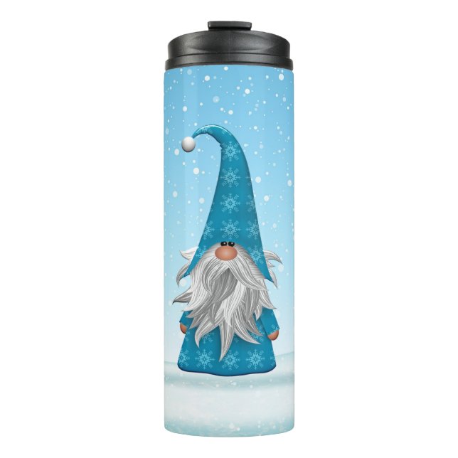 Bouteilles Isothermes Gnome de Noël mignon (Devant)