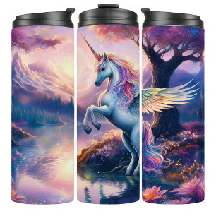 Bouteilles Isothermes Gobelet de voyage fantaisie licorne magique étince