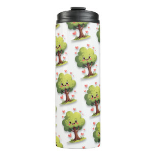 Bouteilles Isothermes Gobelet Thermique Arbre Coeurs Rouges 