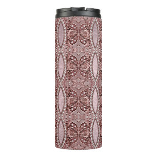 Bouteilles Isothermes Gobelet Thermique Fleur Rose