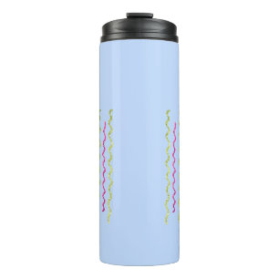 Bouteilles Isothermes Gobelet Thermique Minimaliste Bleu Pastel Mignon
