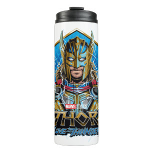 Bouteilles Isothermes Golden Armor Thor Love et Thunder Graphic