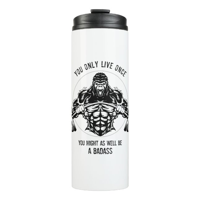 Bouteilles Isothermes Gorilla Gym (Devant)