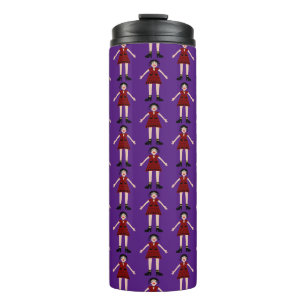 Bouteilles Isothermes Gothique Halloween Vampire Lady Patterned