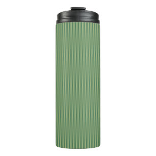 Bouteilles Isothermes Gradient vert Vintage simple en osage