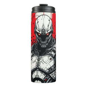 Bouteilles Isothermes Graffiti de guerrier de Cyberpunk - Tumbler thermi