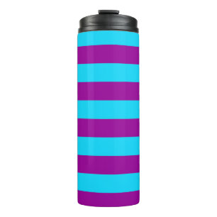 Bouteilles Isothermes Grandes bandes bleues et violettes