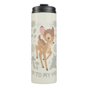 Bouteilles Isothermes Graphique de la forêt de Bambi "Deer To My Heart"