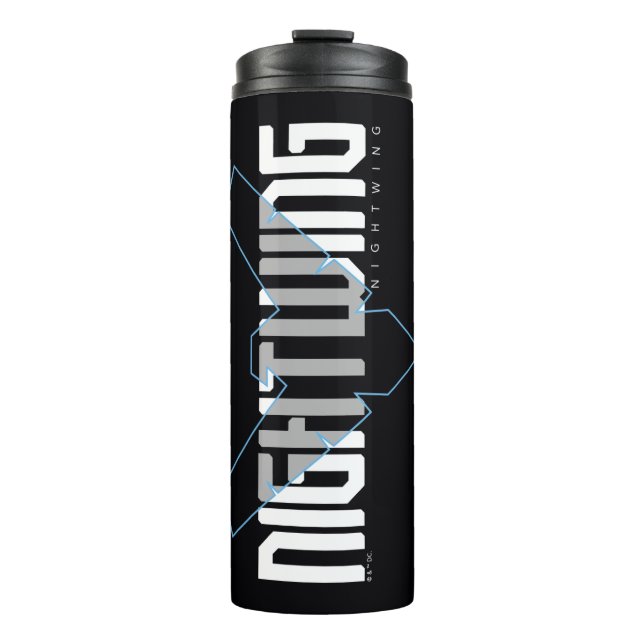 Bouteilles Isothermes Graphique de nom high-tech Nightwing (Devant)