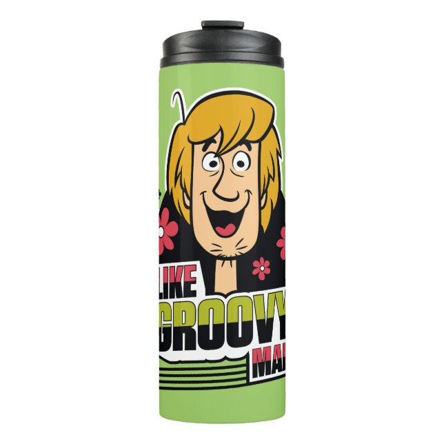 Bouteilles Isothermes Graphique de Shaggy "Like Super Man" (Devant)