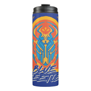 Bouteilles Isothermes Graphique de Talavera de scarabée bleu