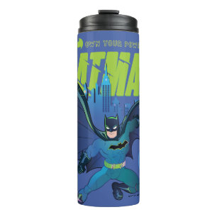 Bouteilles Isothermes Graphique de ville de Batman "Posséder votre puiss