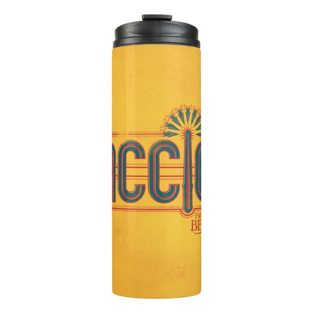 Bouteilles Isothermes Graphique d'orthographe Red Art Déco ACCIO™ (Devant)