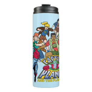 Bouteilles Isothermes Graphique du logo Captain Planet & Planeteers Grou