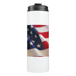 Bouteilles Isothermes Gras Etoiles et rayures - United States Flag Art
