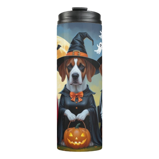 Bouteilles Isothermes Great Dane Dogs Citrouille Halloween Funny (Devant)