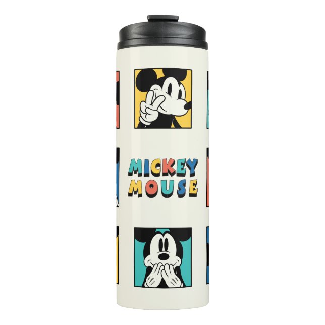 Bouteilles Isothermes Grille de souris couleur Mickey (Devant)