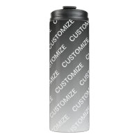 Gris (couleur changeable) Ombre & Motif de texte