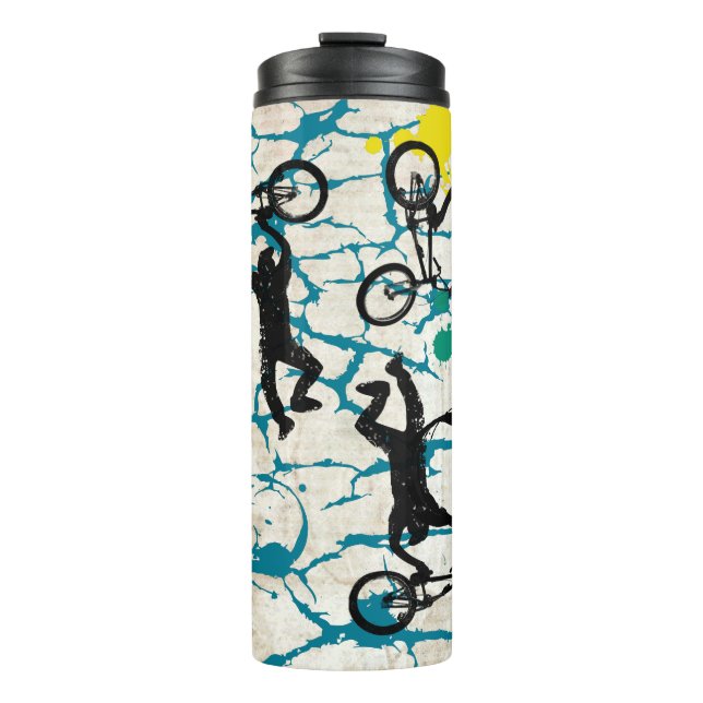 Bouteilles Isothermes Grunge Mountain Bike Dirt Bike BMX (Devant)