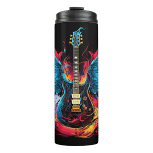 Bouteilles Isothermes Guitare avec ailes