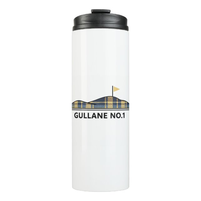 Bouteilles Isothermes Gullane Golf Cadeau de golf écossais Tartan  (Devant)