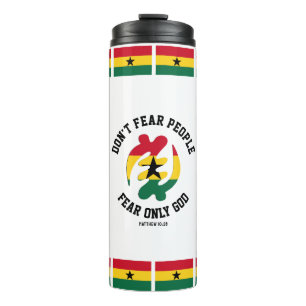 Bouteilles Isothermes Gye Nyame PEUR SEULEMENT DIEU Christian Ghana
