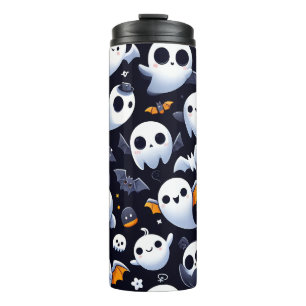 Bouteilles Isothermes Halloween avec un joli fantôme