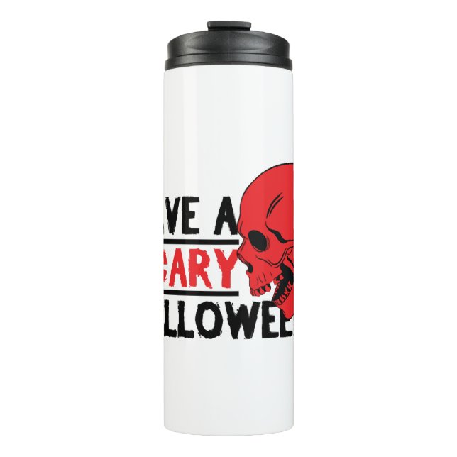 Bouteilles Isothermes Halloween - Avoir un halloween effrayant (Devant)