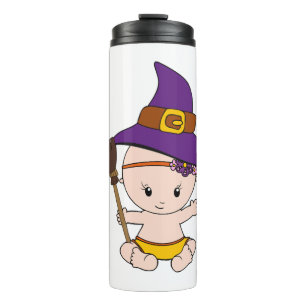 Bouteilles Isothermes Halloween Baby Witch Drôle Cadeau Femme Enceinte