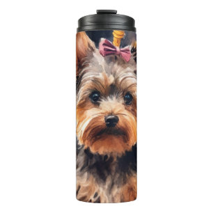 Bouteilles Isothermes Halloween Biewer Terrier Avec La Peur Citrouille