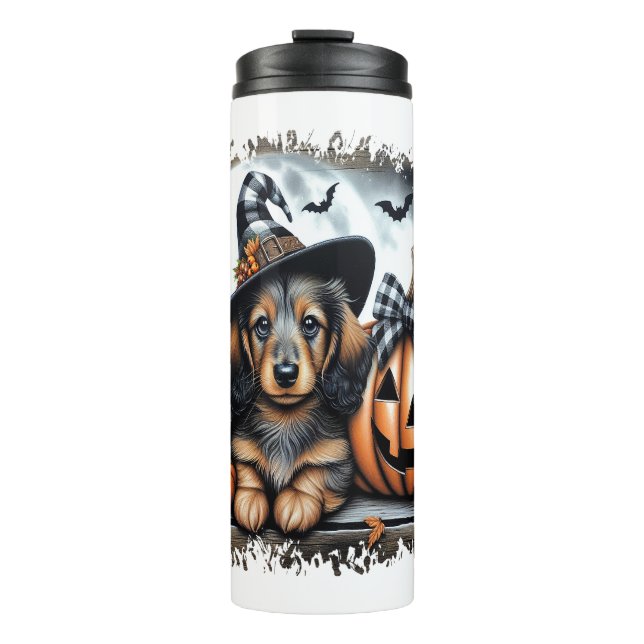 Bouteilles Isothermes Halloween Dachshund Chien (Devant)